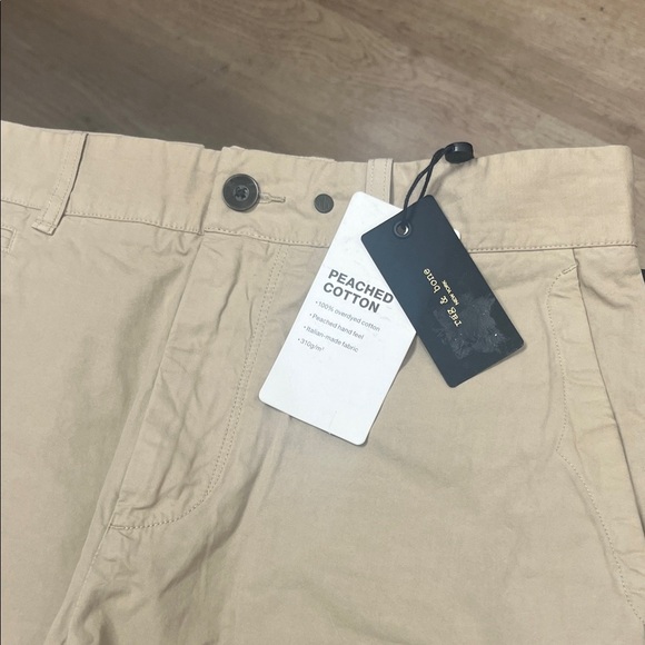 Rag & Bone Cropped Peached Cotton Pants 30X32 - Picture 2 of 8